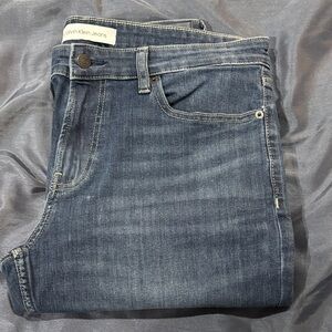 Calvin Klein Men's Dark Blue Slim Jeans
